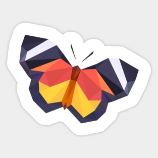 MINIMALISTIC POLYGON BUTTERFLY Sticker